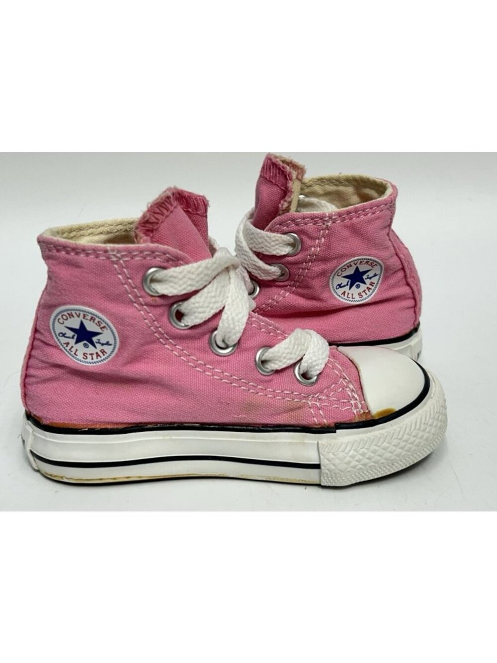 Converse Chuck Taylor All Star OX Infant Shoes Size 4 Hi Top Light Pink Baby